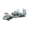 TRUCK WITH TRAILER W FORKLIFT CONSISTING OF APPROX