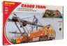TRAIN SET DIESEL CARGO WITH LAYOUT OVAL HO