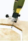 TILE GROUT REMOVING ACCESSORY