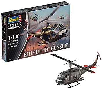 BELL UH-1H GUNSHIP 1/100