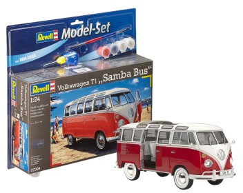 MODEL SET VW T1 SAMBA BUS 1/24