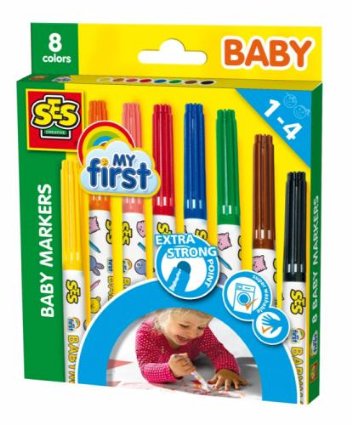 BABY MARKERS 8 COLOURS