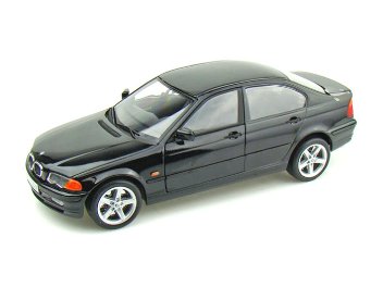 BMW 328I BLACK  1998 1/18