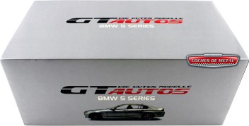 BMW 5 SERIES MET SILVER 2011 1/18