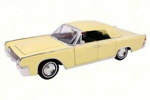 LINCOLN CONTINENTAL YELLOW 1961 1/24