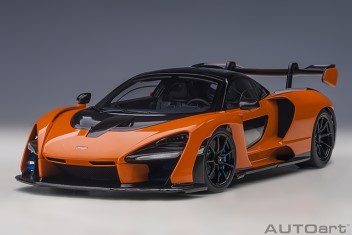 McLAREN SENNA TROPHY MIRA/ORANGE  1/18